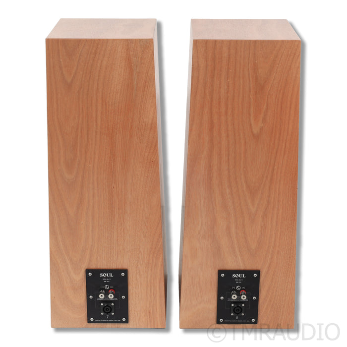 Zu Audio Soul 6 Floorstanding Speakers; Natural Okoume Pair