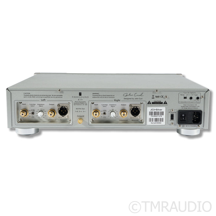 Parasound Halo JC3+ MM & MC Phono Preamplifier; Silver