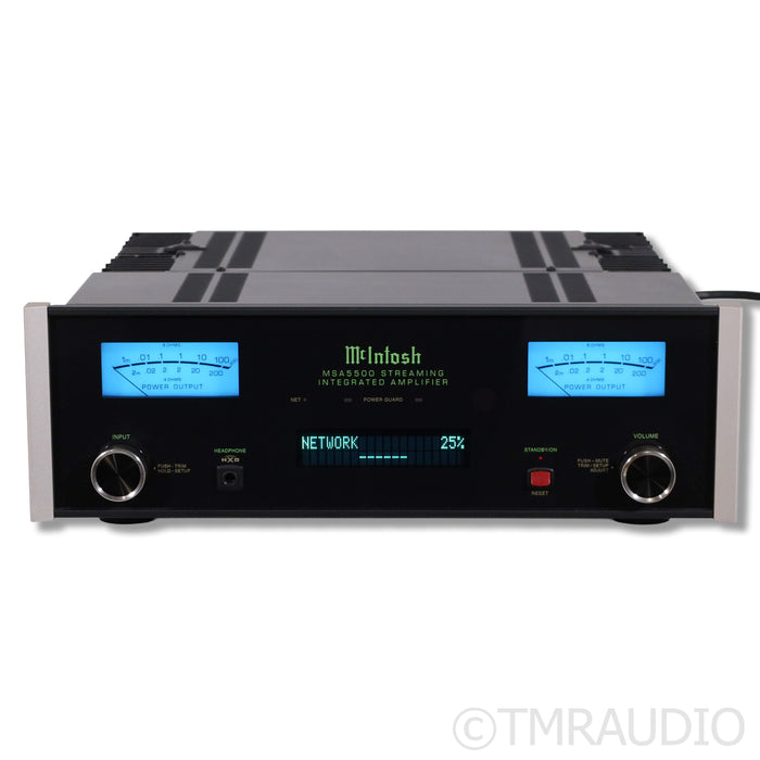 McIntosh MSA5500 Integrated Amplifier w/Built-In DAC/Wi-Fi/Bluetooth/MM Phono