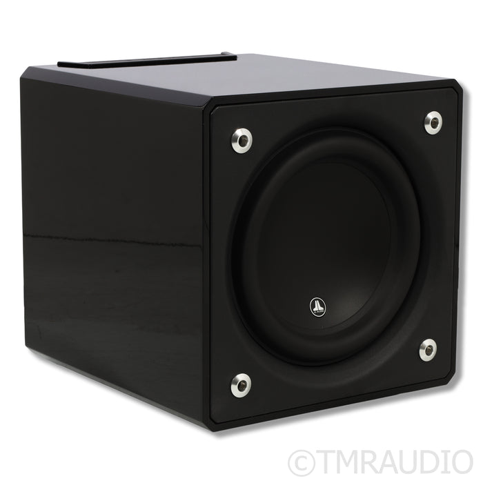 JL Audio E-Sub E-110 10" Powered Subwoofer; Gloss Black