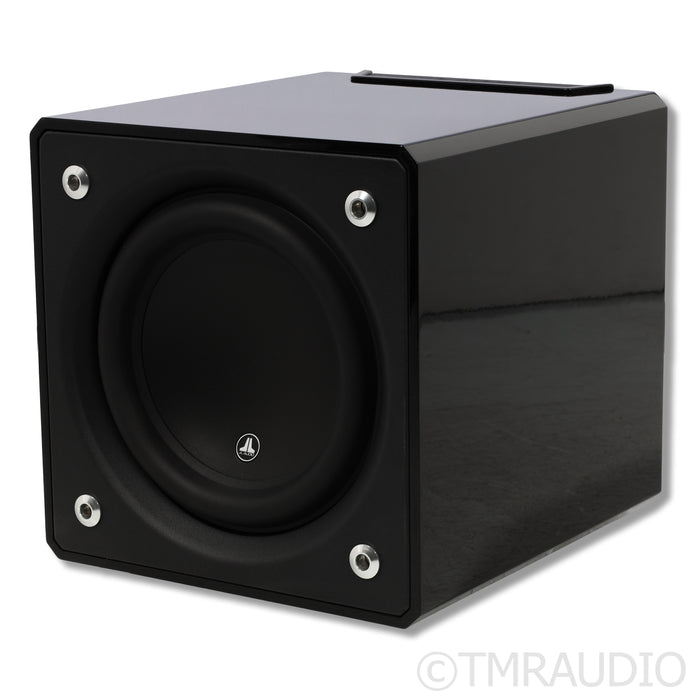 JL Audio E-Sub E-110 10" Powered Subwoofer; Gloss Black