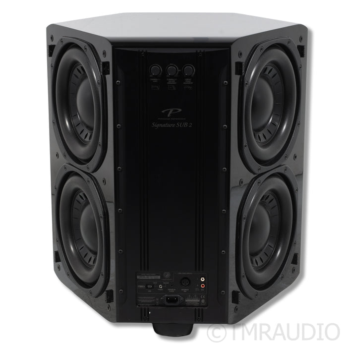 Paradigm Signature SUB 2 6 x 10" Powered Subwoofer; Gloss Black