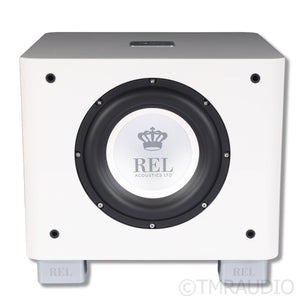 REL Acoustics T/7x 8" Powered Subwoofer; Piano White