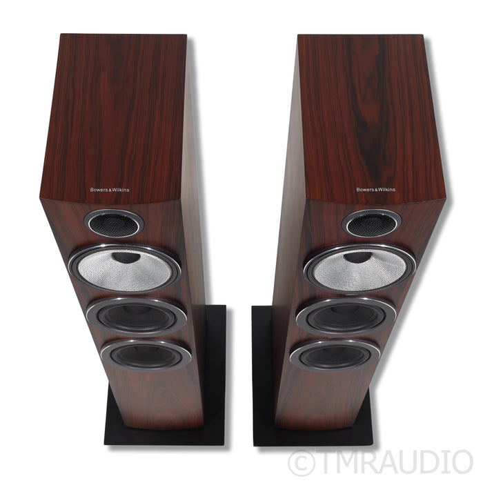Bowers & Wilkins 704 S3 Floorstanding Speakers; Mocha Pair