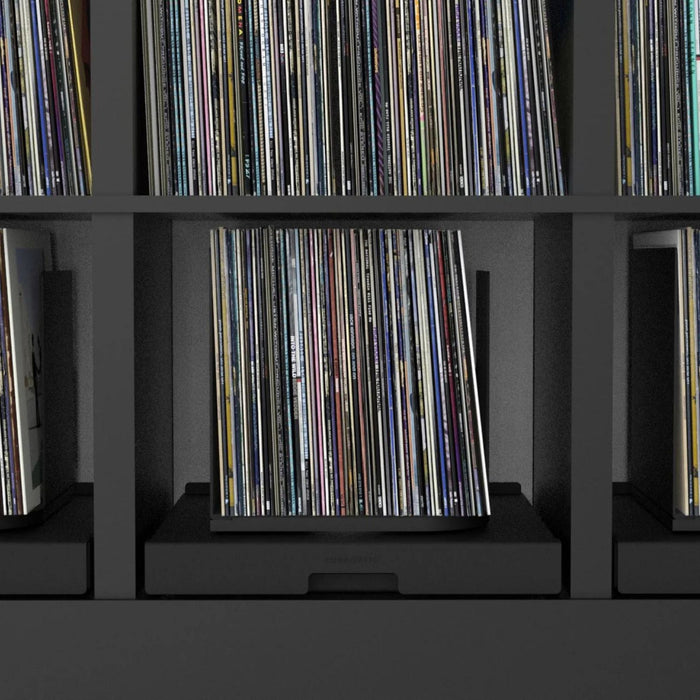 Toneoptic rpm Rotating Vinyl Record Storage & Display; Black (Closeout)