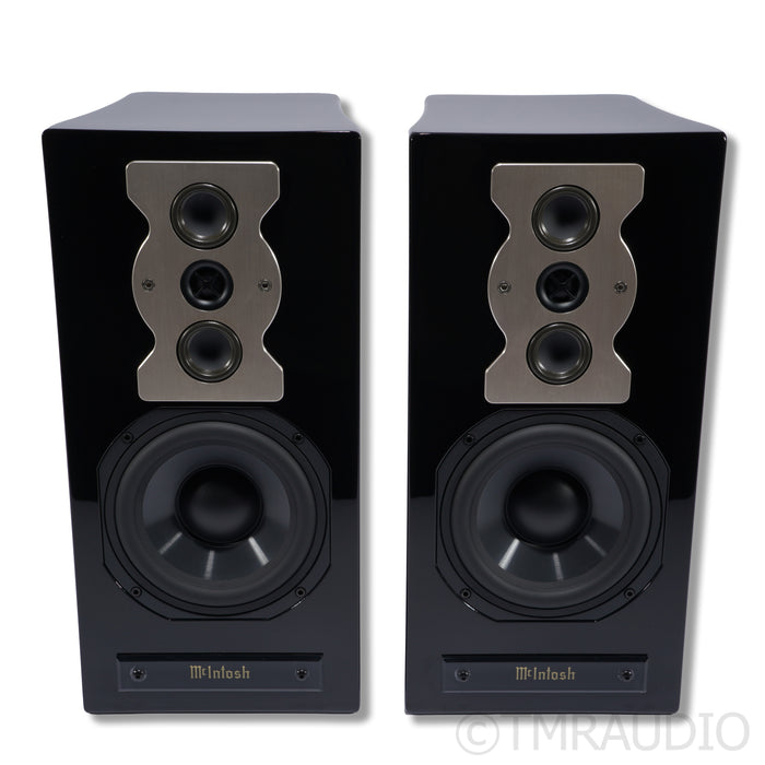 McIntosh XR50 Bookshelf Speakers; Gloss Black Pair