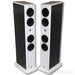 Kroma Atelier Elektra Floorstanding Speakers; White w/ Carbon Fiber