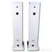 Kroma Atelier Elektra Floorstanding Speakers; White w/ Carbon Fiber