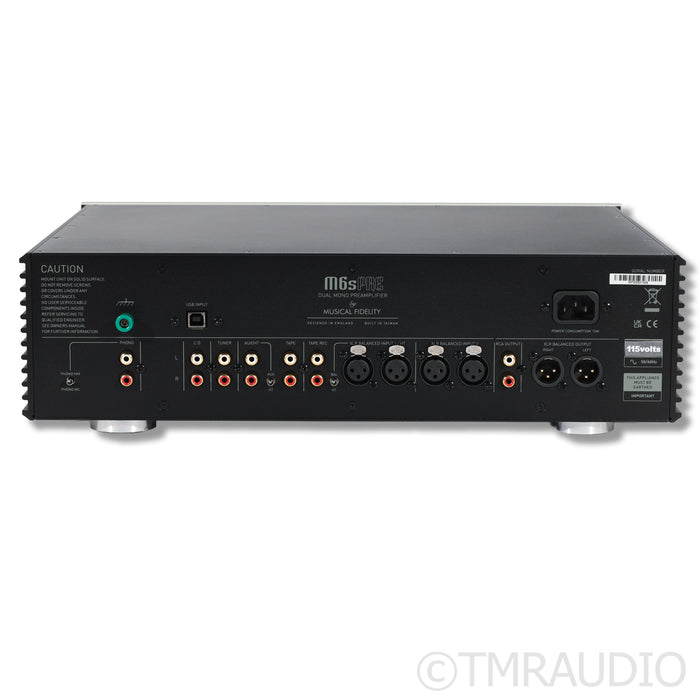 Musical Fidelity M6S Pre Stereo Preamplifier; MM & MC Phono