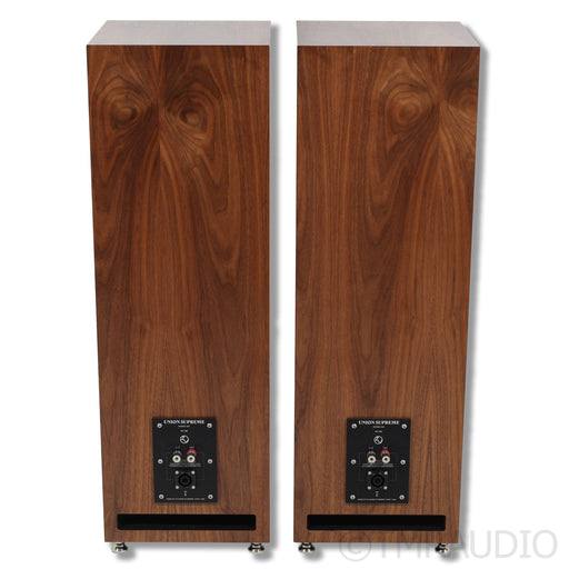 Zu Audio Union 6 Supreme Floorstanding Speakers; Walnut