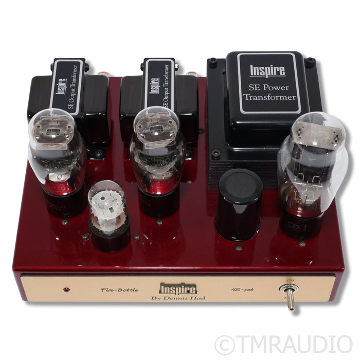 Inspire by Dennis Had Fire Bottle Set 45 Stereo Tube Power Amplifier