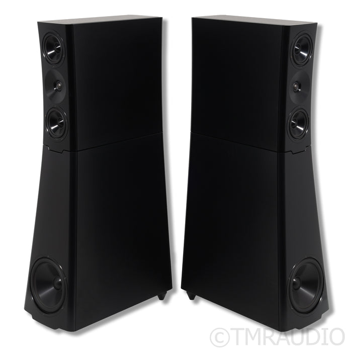 YG Acoustics Sonja 2.2i Floorstanding Speakers; DC2 Upgrade; Black Pair