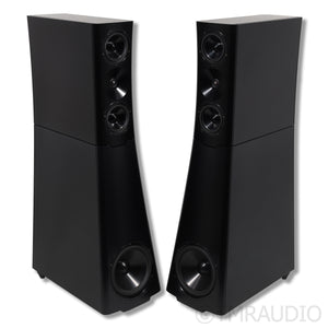 YG Acoustics Sonja 2.2i Floorstanding Speakers; DC2 Upgrade; Black Pair