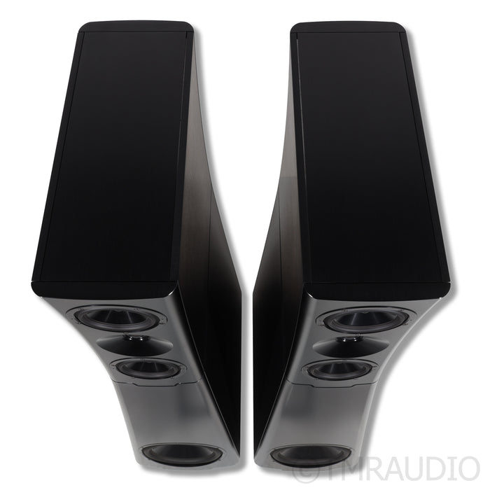 YG Acoustics Sonja 2.2i Floorstanding Speakers; DC2 Upgrade; Black