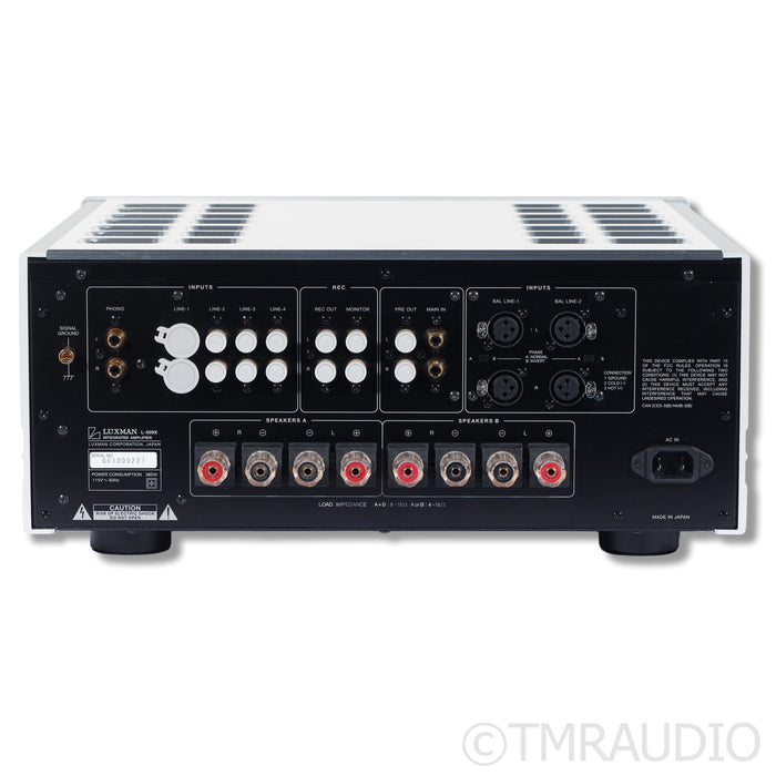 Luxman L-509X Stereo Integrated Amplifier; MC/MM Phono
