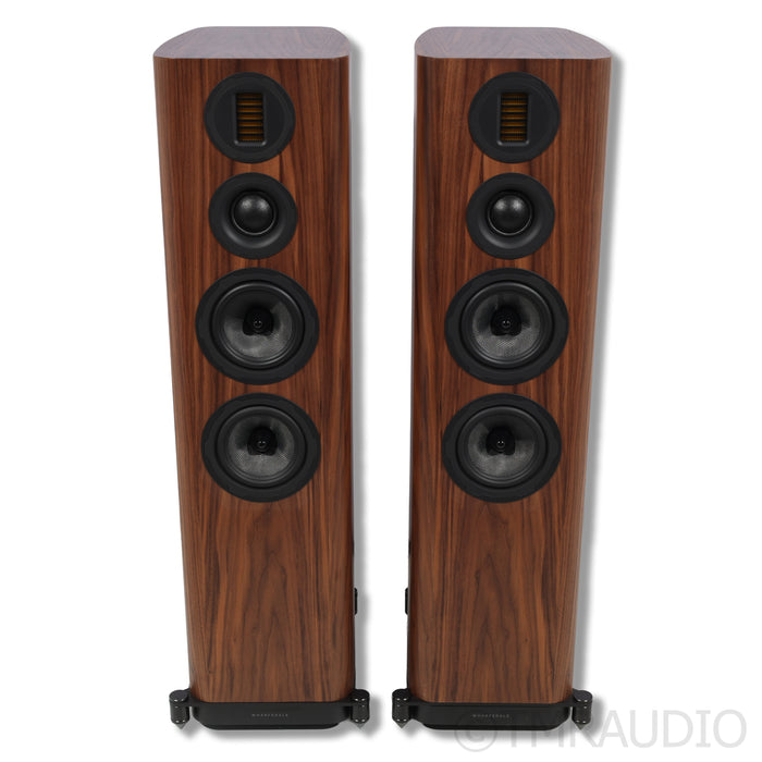 Wharfedale Evo 5.4 Floorstanding Speakers; Walnut Pair