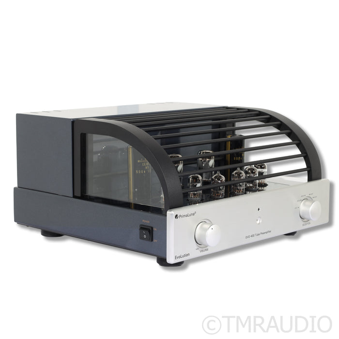 PrimaLuna EVO 400 Dual-Mono Tube Preamplifier; No Phonostage