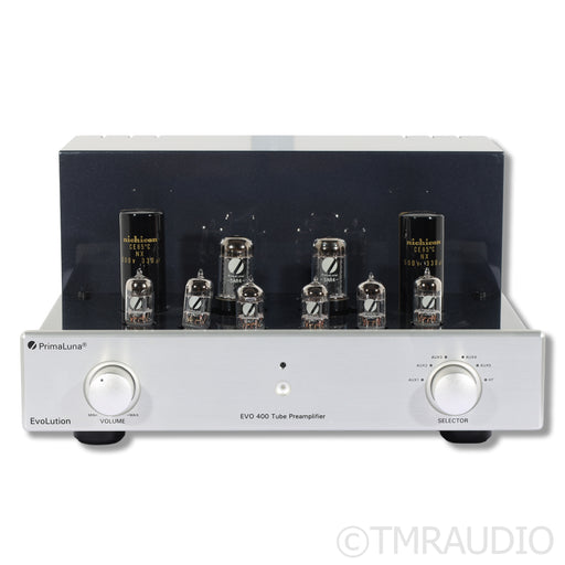PrimaLuna EVO 400 Dual-Mono Tube Preamplifier; No Phonostage