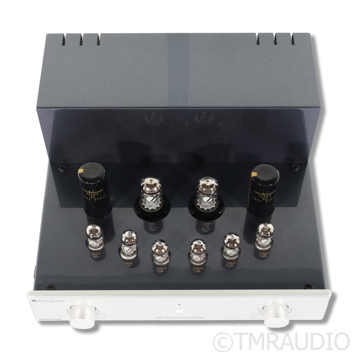 PrimaLuna EVO 400 Dual-Mono Tube Preamplifier; No Phonostage
