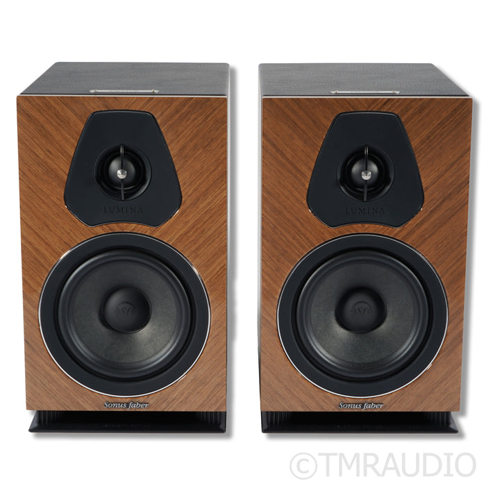 Sonus Faber Lumina II Amator Bookshelf Speakers; Walnut Pair