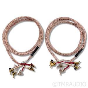 Kimber Kable 12TC Bi-Wire Speaker Cables; 8ft Pair; WBT Connectors