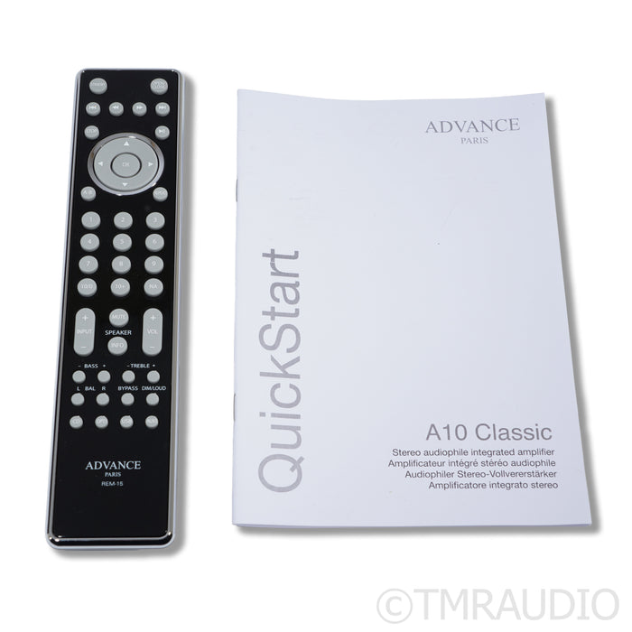 Advance Paris A10 Classic Stereo Hybrid Integrated Amplifier; MM Phono (1/1)