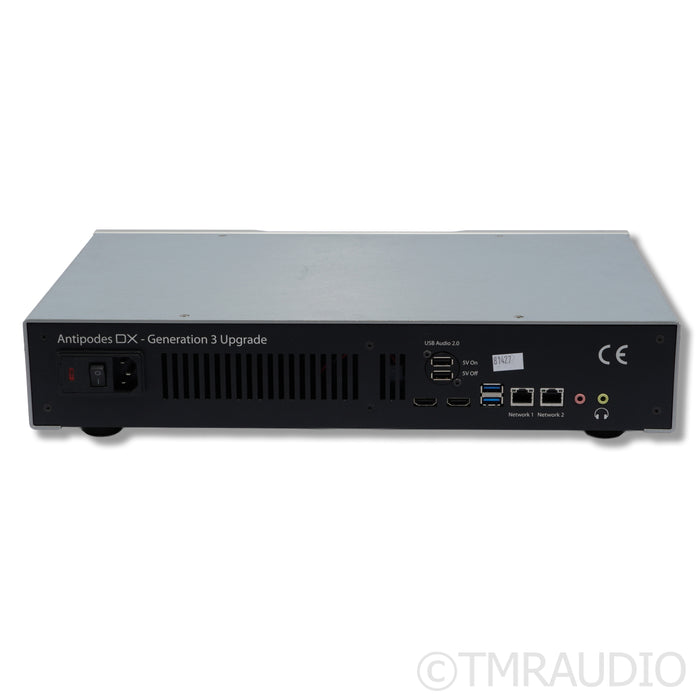 Antipodes DX Gen 3 Network Streamer / Server; CD Ripper; Roon Ready; 6TB