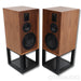 Wharfedale Dovedale 90th Anniversary Bookshelf Speakers with Stands; Walnut Pair