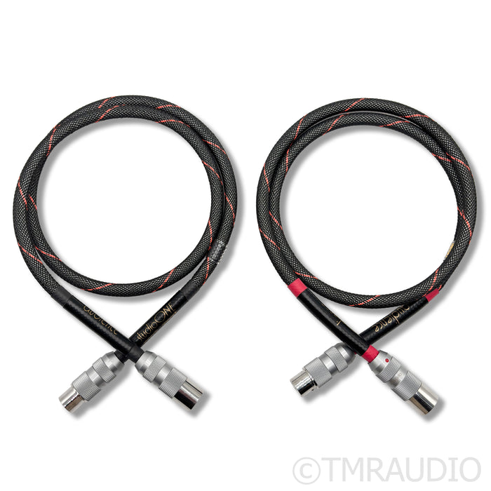 Audience Studio ONE XLR Cables; 1m Pair Balanced Interconnects