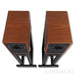 Trenner & Friedl Art Bookshelf Speakers; Walnut Pair w/ Stands