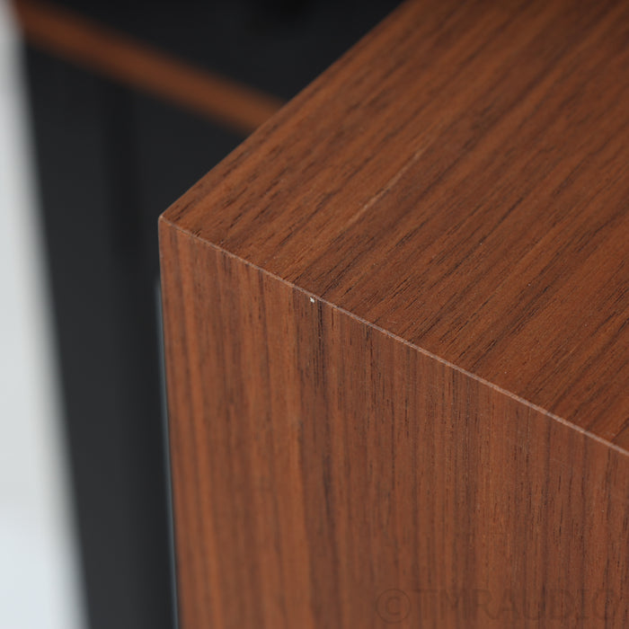 Trenner & Friedl Art Bookshelf Speakers; Walnut Pair w/ Stands