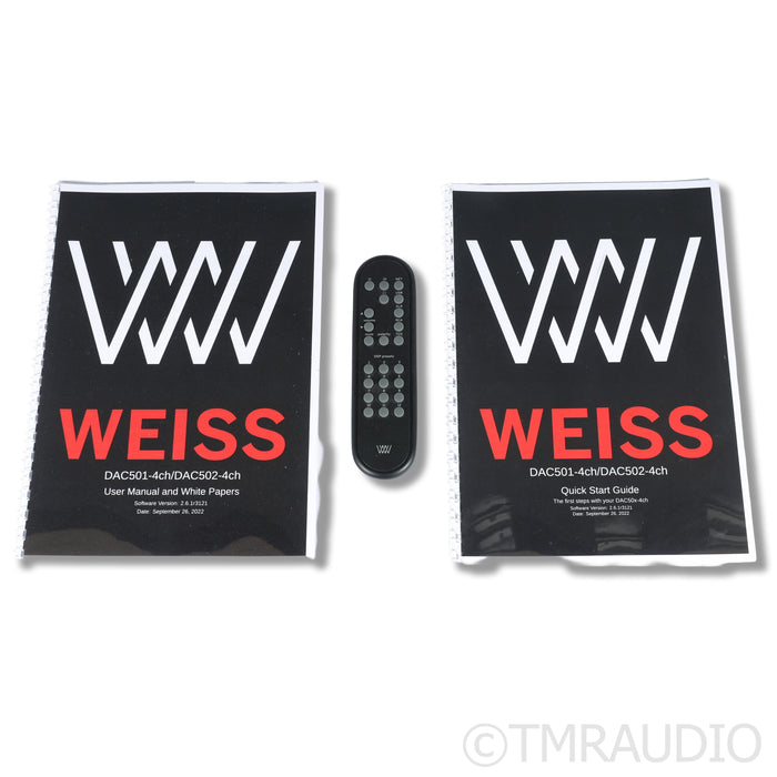 Weiss DAC501 Mk2 4-Ch DAC; D/A Converter