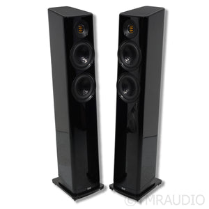 ELAC Vela FS407 Floorstanding Speakers; Black Pair