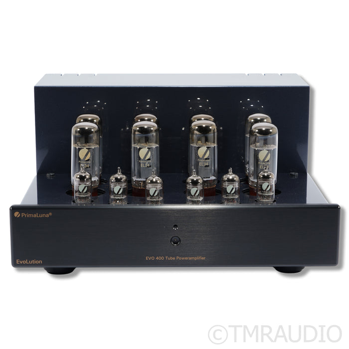 PrimaLuna EVO 400 Stereo Tube Power Amplifier; Black