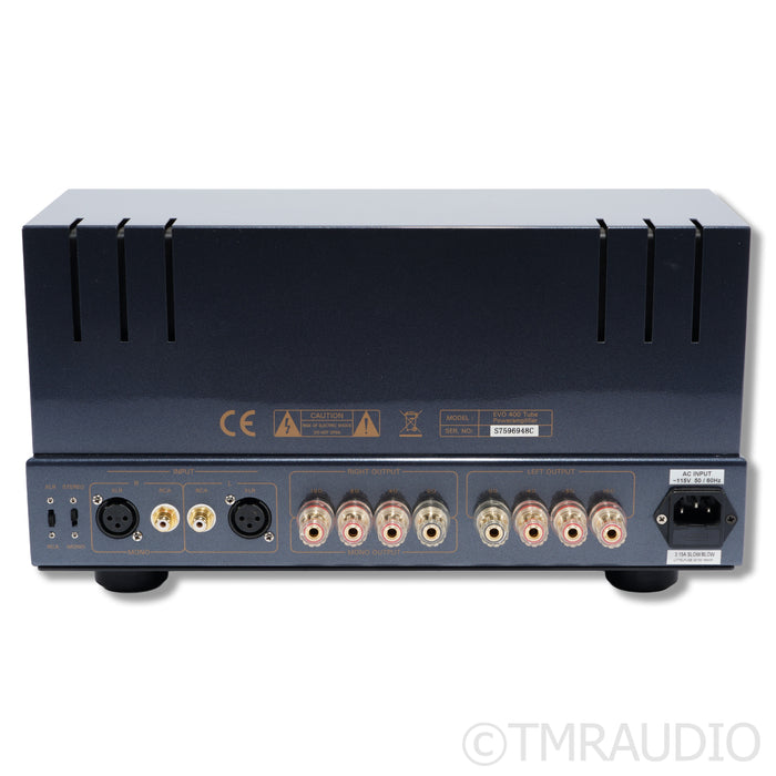 PrimaLuna EVO 400 Stereo Tube Power Amplifier; Black