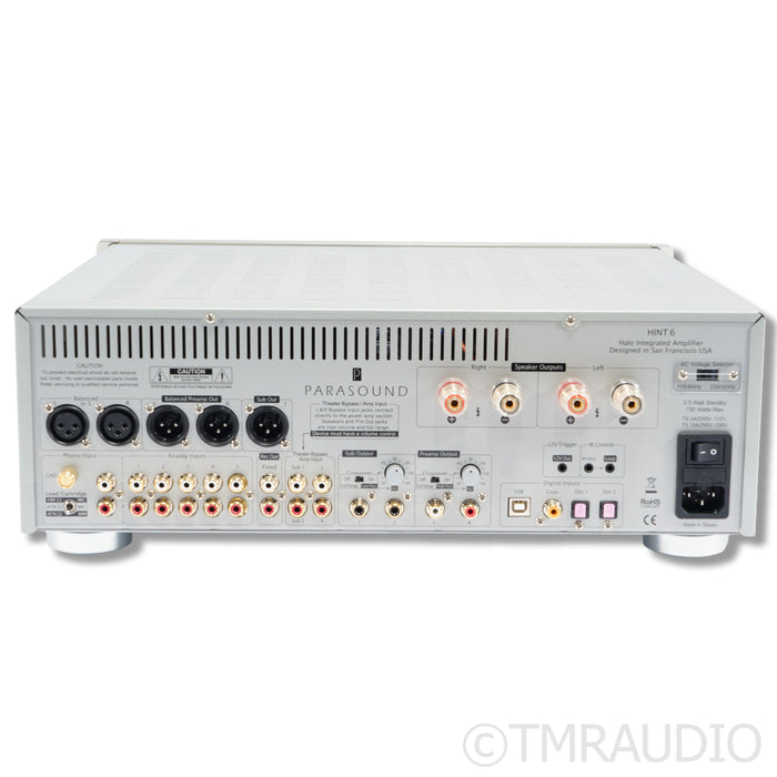 Parasound Halo HINT 6 Stereo Integrated Amplifier; MM / MC Phono (1/1)