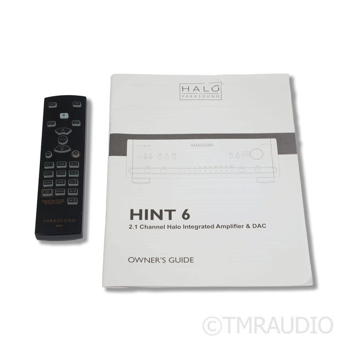 Parasound Halo HINT 6 Stereo Integrated Amplifier; MM / MC Phono (1/1)