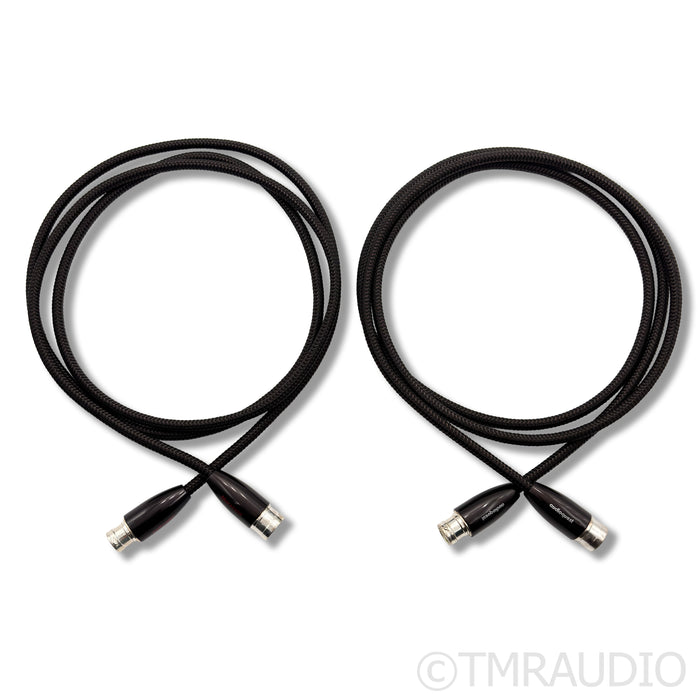 AudioQuest Mackenzie XLR Cables; 2m Pair Balanced Interconnects