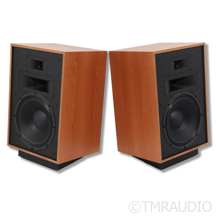 Klipsch Heresy IV Floorstanding Speakers; Natural Cherry Pair