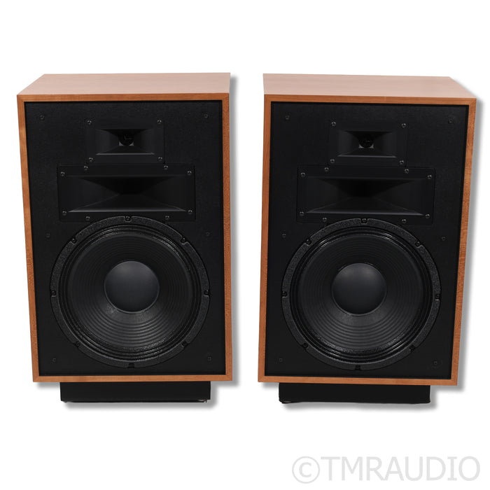 Klipsch Heresy IV Floorstanding Speakers; Natural Cherry Pair
