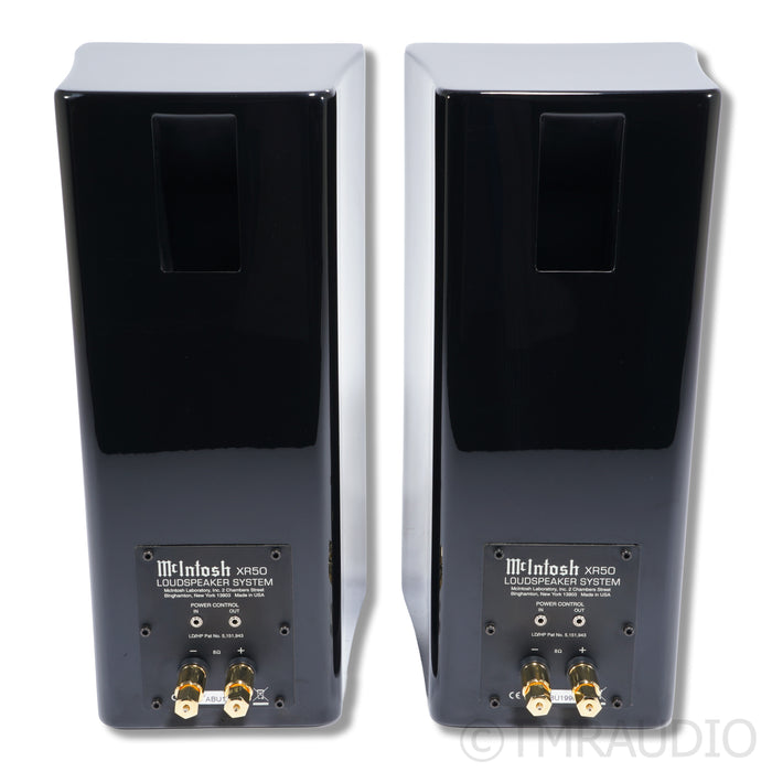 McIntosh XR50 Bookshelf Speakers; Gloss Black Pair (1/2)