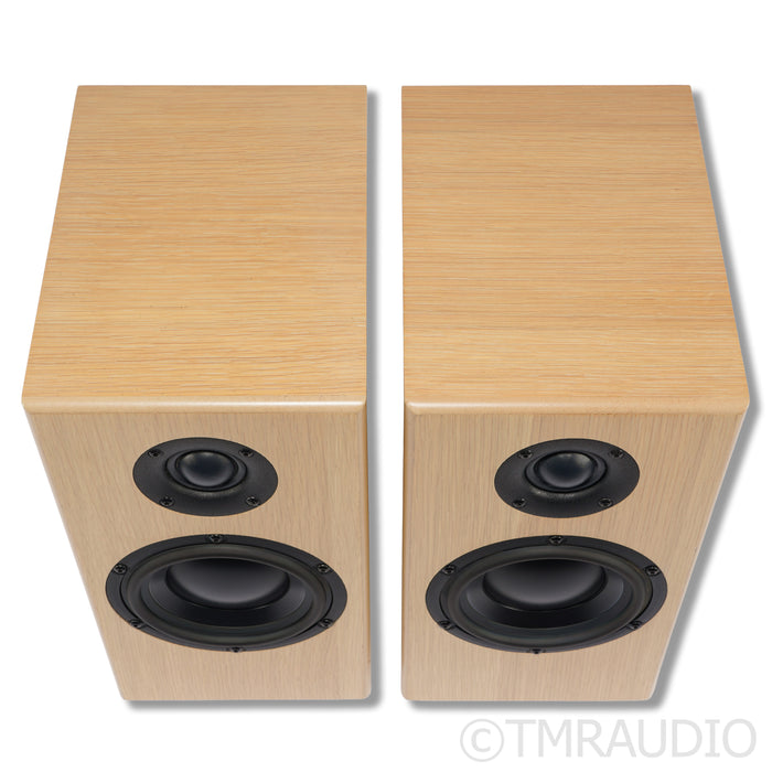 Totem Acoustic Bison Monitor Bookshelf Speakers; White Oak Pair
