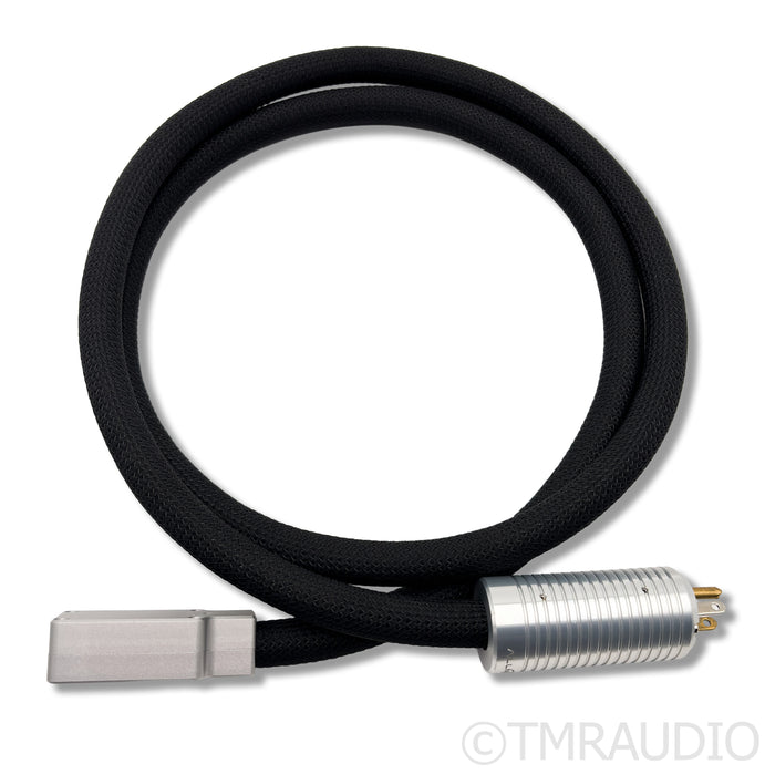 Allnic Audio ZL-8000 Silver Power Cable; 2m AC Cord; 90° IEC
