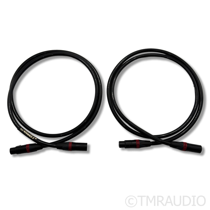 Driade Systems Flow Link Reference 808 XLR Cables; 1.5m Pair Balanced Interconnects