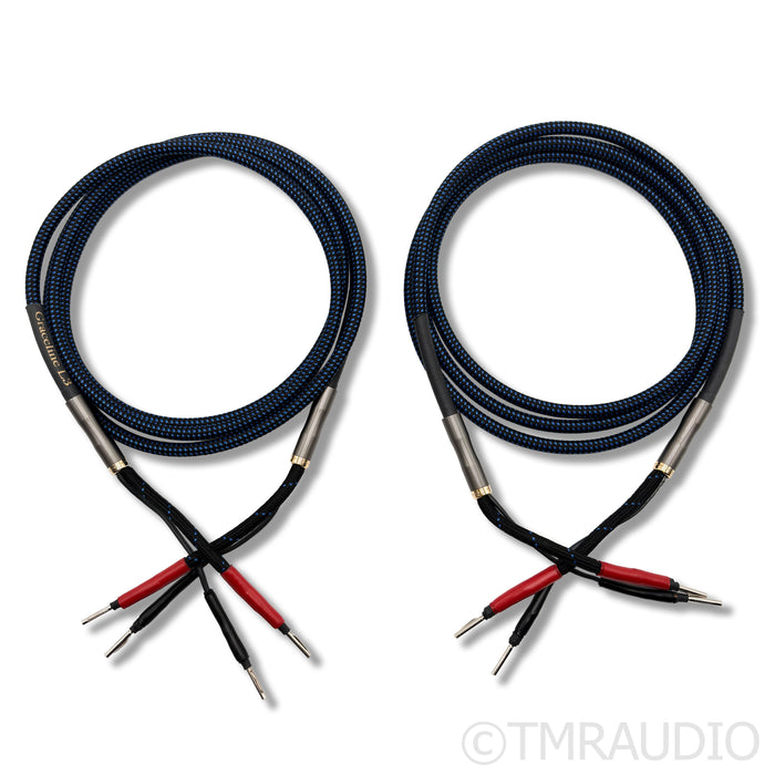Black Cat Graceline Level 3 Mezame Speaker Cables; 2.5m Pair