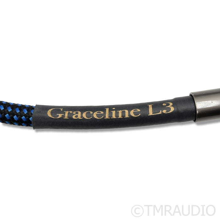 Black Cat Graceline Level 3 Mezame Speaker Cables; 2.5m Pair