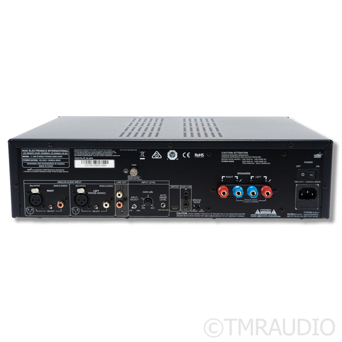 NAD Electronics C298 Stereo Power Amplifier