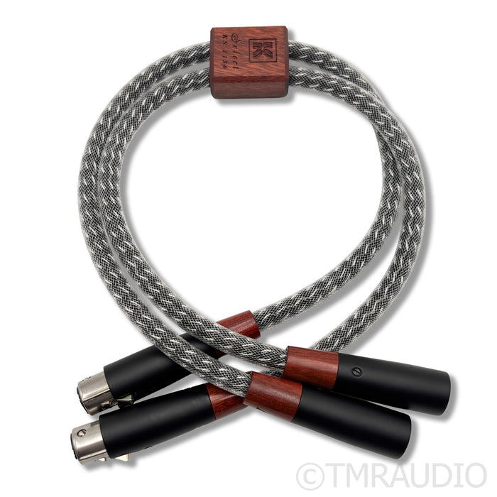 Kimber Kable Select KS 1136 XLR Cables; 0.5m Pair Balanced Interconnects