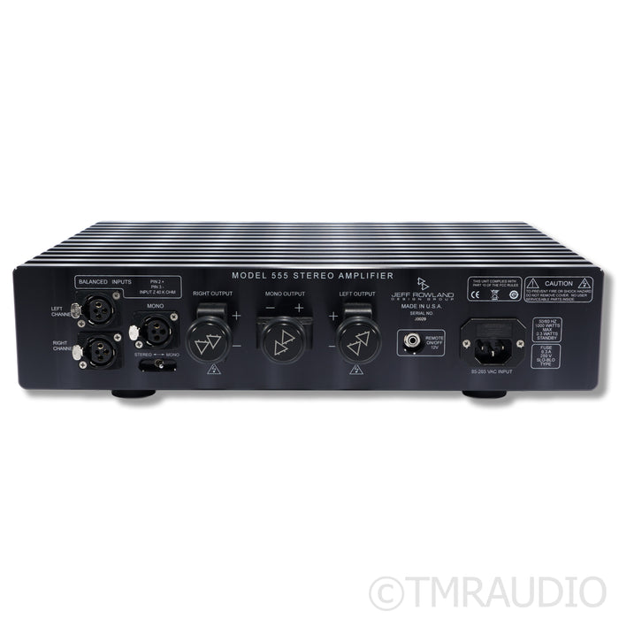 Jeff Rowland Design Model 555 Stereo Power Amplifier (1/1)
