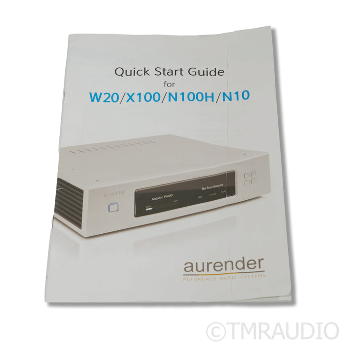 Aurender N100H Network Streamer; 2TB (Warranty)